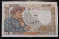 Banknot 50 franków Francja 1941 rok
