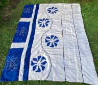 Piękna dekoracyjna narzuta na łóżko 220x180 + 2 poszewki na poduszki 50x50