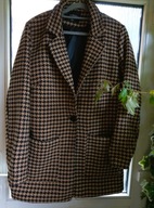 KURTKA PARKA W KRATKĘ 42/44 SZALIK GRATIS