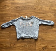 Niebieska bluzka top baby blue 36