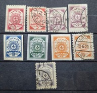 Znaczki pocztowe Łotwa 1918-19 mieszane