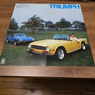Triumph Spitfire i TR6 USA 1974 czytaj opis