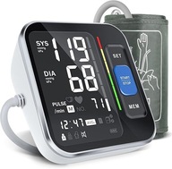 Ciśnieniomierz Elektroniczny Cyfrowy Domowy, Duży Podświetlany Wyświetlacz