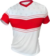 Koszulka Polska Patriotyczna | SOFT| EAGLES PATTERN | biała-XL-męska