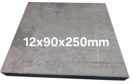 Blacha stalowa płaskownik formatka z blachy 12mm 90x250mm