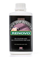 Renovo Soft Top Reviver Dark Brown Farba do dachów cabrio Brązowa 500ml
