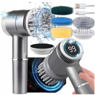 SZCZOTKA ELEKTRYCZNA OBROTOWA DO PŁYTEK WANNY ŁAZIENKI DO PRANIA DYWANÓW