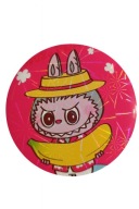 DUŻY MIENIĄCY SIĘ PIN PRZYPINKA WPINKA BADGE LABUBU DO TORBY PLECAKA PINSY