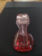 Ładny duży szklany łabędź,10cm (A141)