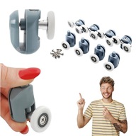 KÓŁKA DO KABINY PRYSZNICOWEJ – KOMPLET 8 ROLEK 25 MM MENSEN