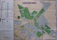 Ciechocinek nowy plan miasta przewodnik 2000