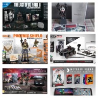 Last of Us, Armored Core, Division 2, Metroid, Mortal Kombat, Homefront