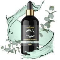OLEJEK ETERYCZNY EUKALIPTUSOWY NATURALNY 100ML CZYSTY SKŁAD 100% ŚWIEŻY