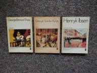 3x GEORGE BERNARD SHAW GORDON BYRON IBSEN - PIGMALION GIAUR DOM LALKI NORA