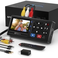 DA293 Konwerter VHS na cyfrowy PORTTA 1080p AV S-Video USB SD LCD z Pilotem