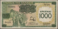 Grecja 1000 drachm 1939 - O-125 563890