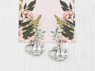 kolczyki DZBANKI imbryki vintage retro etno NB84