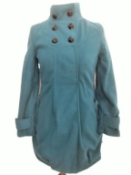 LEKKA SZMARAGDOWA KURTKA WIOSNA JESIEŃ FLAUSZ 36