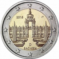Niemcy 2016 (J), 2 euro okolicznościowa - Zwinger Drezno - mennicza
