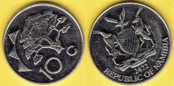 Namibia 10 Cents 2022 r.