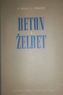 Książka Beton i Żelbet 1954 Bryła Suwalski