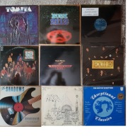 ZESTAW WINYLI 7 ROCK PROGRES HARD ROCK BLUES 10LP