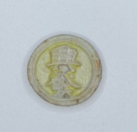 TAJLANDIA / SYJAM - żeton do gier - XIX / XX wiek - porcelana (8)