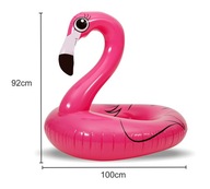 Koło dmuchane flaming Ø 100 koło do pływania