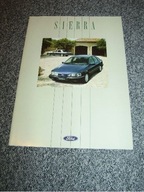 Ford Sierra XR4i Ghia GL CLX 4x4 CLX Coupe 1990 prospekt folder