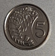 Kajmany 5 centów, 1996r. BCM