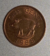 Bermudy 1 cent, 1988r. BCM