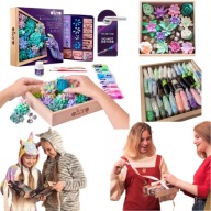 PREZENT NA DZIEŃ KOBIET ZESTAW KREATYWNY DO TWORZENIA OBRAZKÓW PIANKOLINĄ