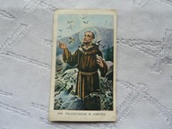 OBRAZEK ŚW. FRANCISZEK Z ASYŻU 1954 rok