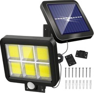LAMPA SOLARNA CZUJNIK RUCHU ZMIERZCHU + PILOT