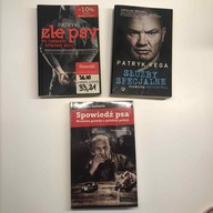 Złe psy Patryk Vega, Służby specjalne i Spowiedź psa Loranty 3 książki