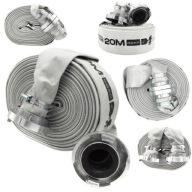 WĄŻ STRAŻACKI OGRODOWY 20M 2 CALE 52 MM DO SZAMBA BRUDNEJ WODY