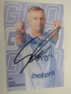 Zdjęcie autograf 10x15 Pogoń Szczecin sezon 2023/24 Gol Kamil Grosicki