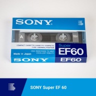 Kaseta magnetofonowa SONY Super EF 60