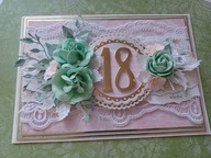 Kartka z okazji 18 urodzin format A5
