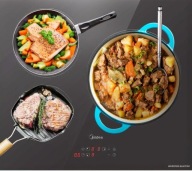 DD99 Płyta indukcyjna MIDEA 3 pola 59 cm dotykowa szybkie nagrzewanie