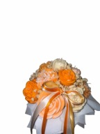 Flower Box Świece Sojowe Wieczny Bukiet Kwiaty Prezent