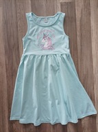 Sukienka JEDNOROŻEC brokat TU 134