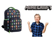 Plecak szkolny Licencja Minecraft 15l wytrzymały dla dzieci dla fana