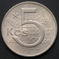 Czechosłowacja 5 koron 1974