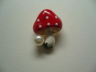 BROSZKA GRZYB GRZYBEK MUCHOMOREK