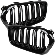 Grill Nerki do BMW X2 F39 2019+ Czarny Połysk M Style