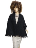 ciepły szal z moheru wełna MOHEROWA MOHER