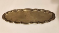 Taca owalna mosiężna