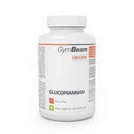 Suplement diety Glukomanan GymBeam 120 tabletek bezglutenowy bez laktozy