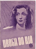 DROGA DO RIO -dramat obyczajowy -film -program kinowy -lata 30-te